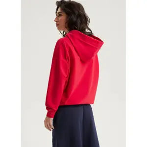 Sweatshirt à capuche en coton femme Diverse Tankio 262 image-1