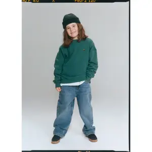 Baggy sweatshirt til piger Diverse Coalition SK8 image-1