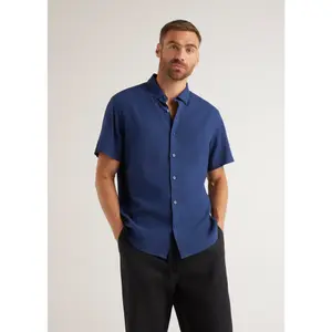Mixed linen shirt Diverse Lint image-1