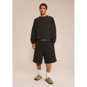 Short in Knitted Fabric with Adjustable Belt Diverse CLTN image-1