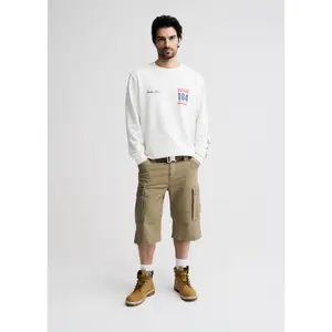 Cargo Pocket Bermuda Shorts Diverse DKR 263 image-4
