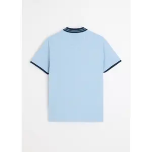 Polo Mixed with Embroidery and Contrasting Collar Diverse Myrc image-3
