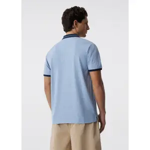 Polo Mixed with Embroidery and Contrasting Collar Diverse Myrc image-4