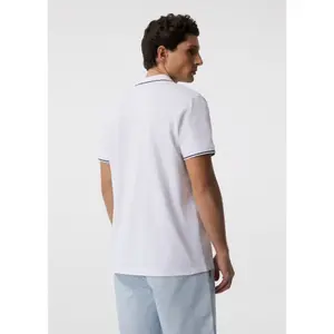Contrast Striped Cotton Polo Diverse Cruise image-3