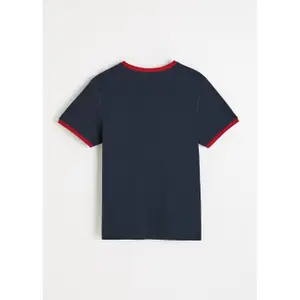 Cotton T-shirt with Embroidery Diverse Morus SC image-1