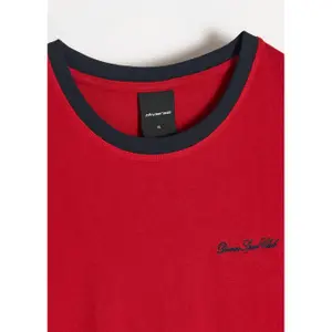 Cotton T-shirt with Embroidery Diverse Morus SC image-2
