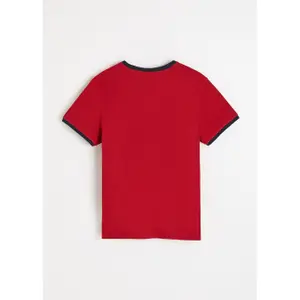 Cotton T-shirt with Embroidery Diverse Morus SC image-1