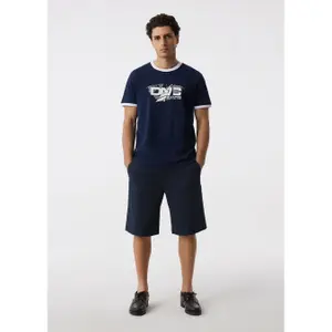 Nautical Print Cotton T-shirt Diverse Kraken 263 image-2