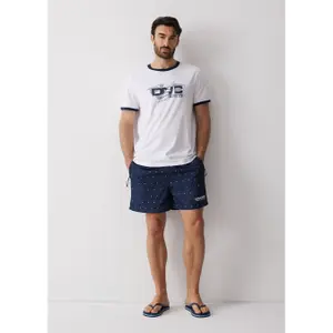 Nautical Print Cotton T-shirt Diverse Kraken 263 image-3