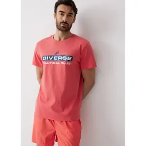 Printed Cotton T-Shirt Diverse Peral 263 image-2