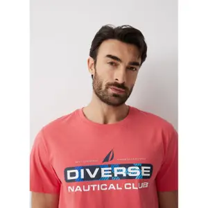 Printed Cotton T-Shirt Diverse Peral 263 image-3