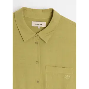 Buttoned Long Shirt Dress Women Diverse Mikada 263 image-2