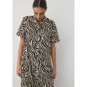 Tierdruck Viskose und Leinen Hemdbluse Damen Diverse Mikadisa image-4
