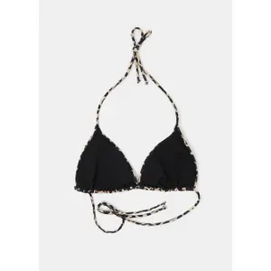 Women's Animal Print Triangle Bikini Top Diverse Tri 263 image-1