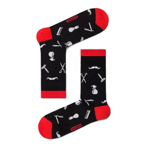 Muster Baumwollsocken Diwari Happy Barber image-0