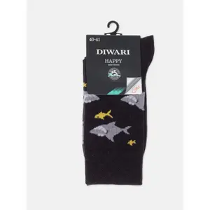 Muster Baumwollsocken Diwari Happy Sharks image-1