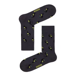 Socken aus Baumwolle mit Tukans-Muster Diwari Happy image-0