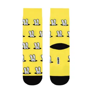 Baumwollsocken mit kleinen Hasenmuster Diwari Happy image-0