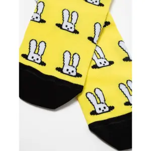 Baumwollsocken mit kleinen Hasenmuster Diwari Happy image-3
