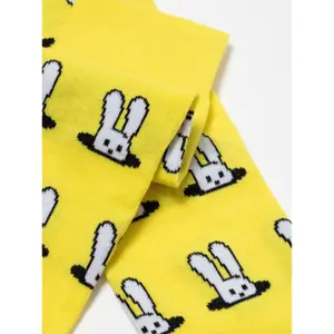 Baumwollsocken mit kleinen Hasenmuster Diwari Happy image-4