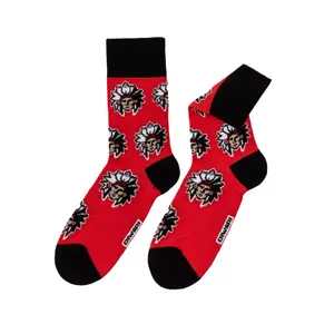 Indien-muster Baumwollsocken Diwari Happy image-0