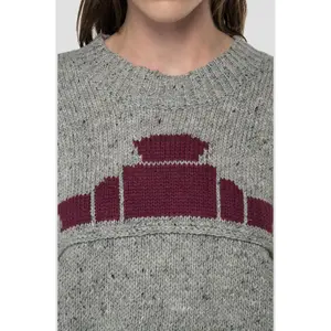 Damski sweter dzianinowy Replay recycled hairy blend image-4