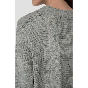 Damski sweter dzianinowy Replay recycled hairy blend image-6