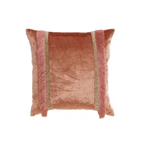 Cuscino quadrato con frangia DKD Home Decor image-0