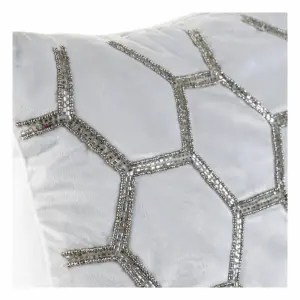 Cuscino geometrico in velluto DKD Home Decor image-2