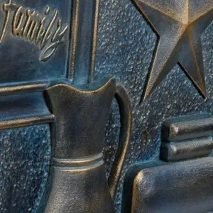 Décoration murale cuivre DKD Home Decor image-2