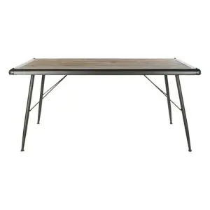 Metal dining table, fir DKD Home Decor 161x90x75 cm image-0