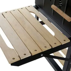 Kulgrill i metal og stål DKD Home Decor image-4