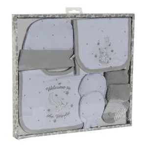 Zestaw śliniaczek i buciki dla niemowląt DKD Home Decor image-1