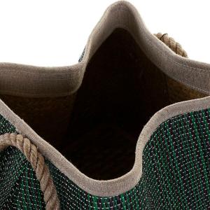 Boho storage basket natural fibre DKD Home Decor 40x40x48 cm image-2