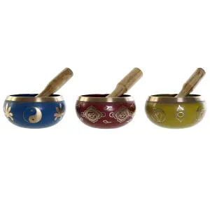 Tibetan iron bowl figurine DKD Home Decor image-0