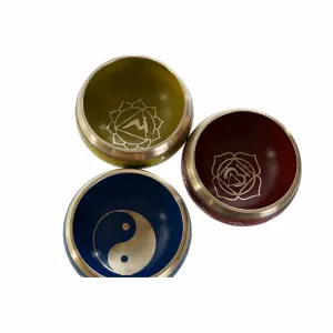 Tibetan iron bowl figurine DKD Home Decor image-1