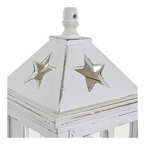 Lanterne en verre et pin DKD Home Decor image-2