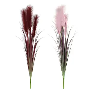 Μπουκέτο με τεχνητά λουλούδια DKD Home Decor 12x12x106 cm (x2) image-0