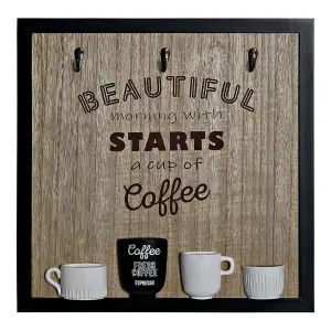 Ξύλινη κρεμάστρα σε ρητίνη DKD Home Decor image-0
