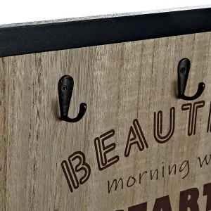 Ξύλινη κρεμάστρα σε ρητίνη DKD Home Decor image-2