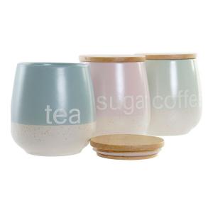 Box DKD Home Decor 10x10x16 cm (x3) image-1