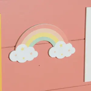 Cadre photo arc-en-ciel DKD Home Decor 42x2x32 cm (x2) image-2
