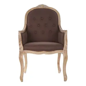 Rubber wood armchair DKD Home Decor 62x55x100 cm 63,5x49,5x102 cm image-0