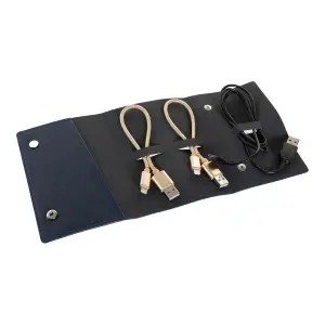 PU kabelorganisator DKD Home Decor 29x1x14 cm (x4) image-1
