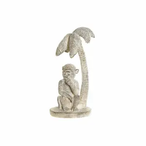 Figurine décorative singe tropical décapé en résine DKD Home Decor image-0