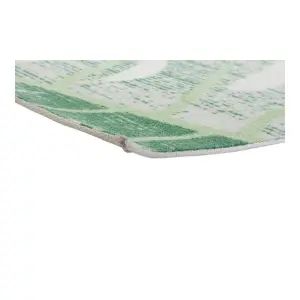 Polyester-Teppich DKD Home Decor Tropical image-1