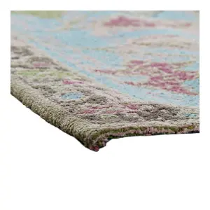 Polyester cotton carpet DKD Home Decor 200x290x1 cm image-4
