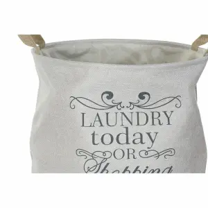 Polyester storage basket DKD Home Decor 39x39x41 cm (x3) image-2