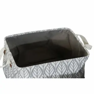 Panier de rangement feuille d'une plante boho plastique DKD Home Decor 40x30x24 cm (x3) image-2