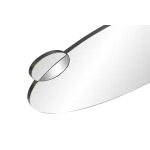 Ξύλινος καθρέφτης τοίχου με γυαλί DKD Home Decor Moderne Cercles image-1